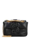 Just Cavalli snake-embellishment shoulder bag - Black