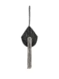 FROLOV crystal-embellished teardrop clutch - Black