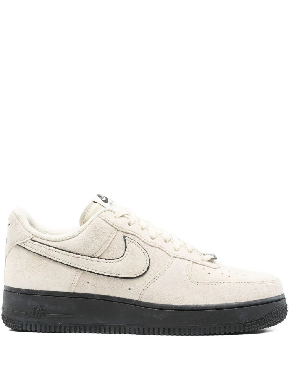 Nike Air Force 1 leather sneakers Beige