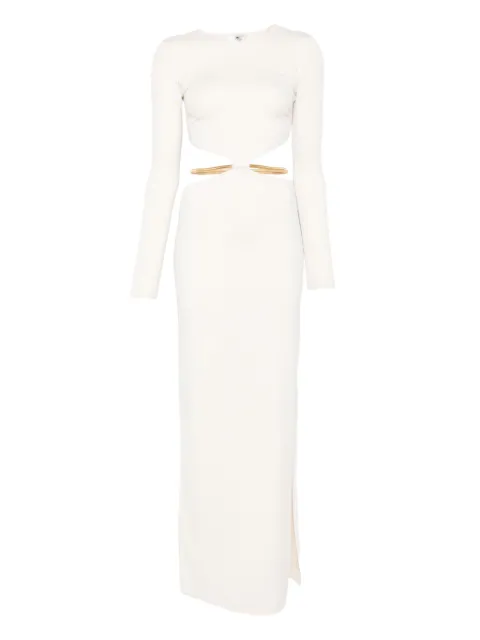 Elisabetta Franchi cut-out maxi dress
