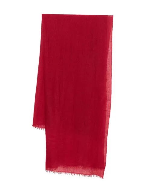 GAYNOR BONGARD frayed-edge cashmere scarf