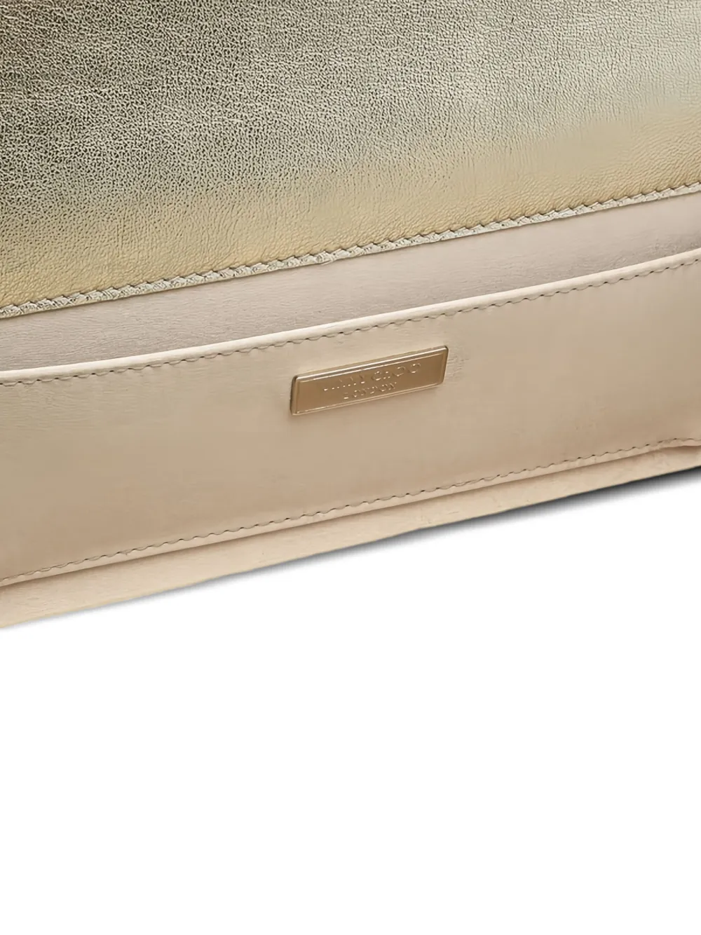 Jimmy Choo Kleine Clutch Im Glitter-look In Silver