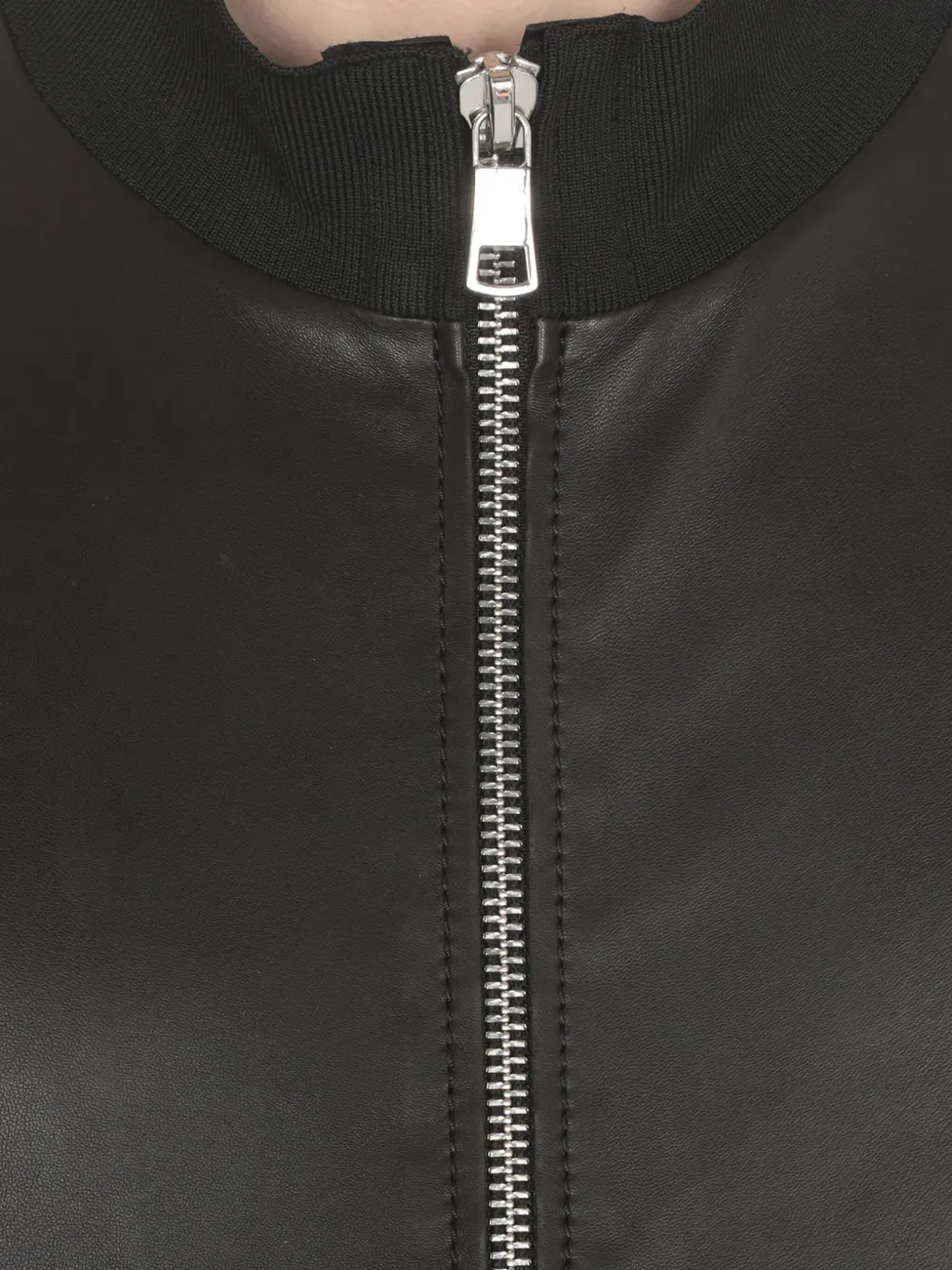 THE JACK LEATHERS Leren jack Zwart