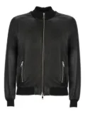 THE JACK LEATHERS zip-fastening leather jacket - Black