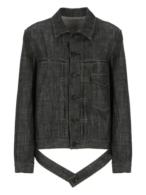 Y's button-fastening flap-pocket jacket