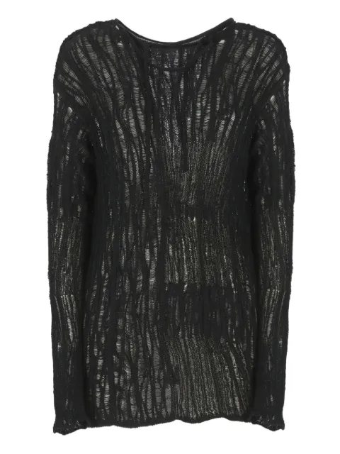 Y's open-knit sweater