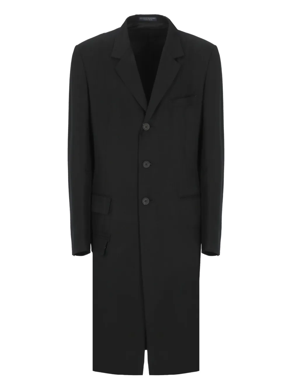 Yohji Yamamoto multi-pocket coat | Black | Image 1