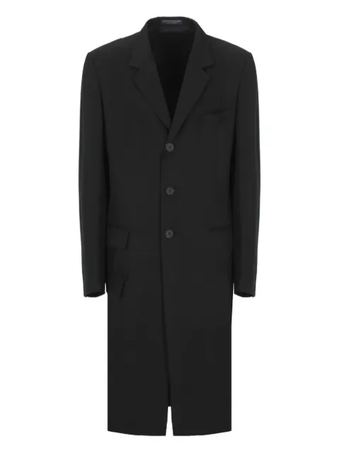Yohji Yamamoto manteau à poches multiples