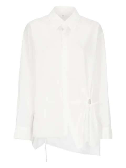 Y's cut-out cotton shirt