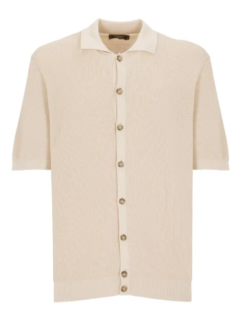 Peserico short-sleeve knitted shirt