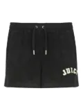 Juicy Couture logo-embroidered elastic-waist shorts - Black