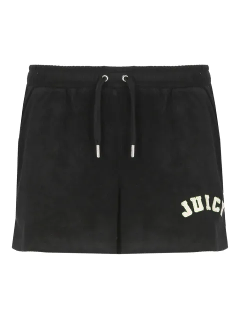 Juicy Couture logo-embroidered elastic-waist shorts