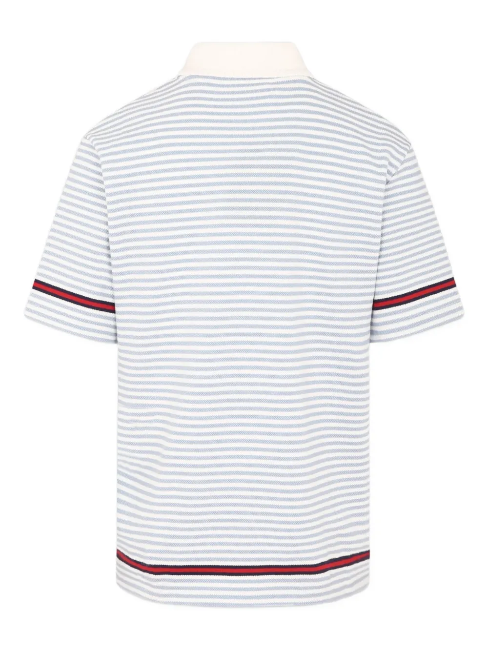 Gucci Kids Gestreept poloshirt Blauw