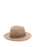 GAYNOR BONGARD wool fedora hat - Neutrals