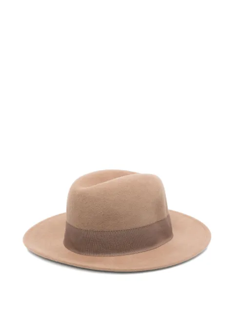 GAYNOR BONGARD wool fedora hat