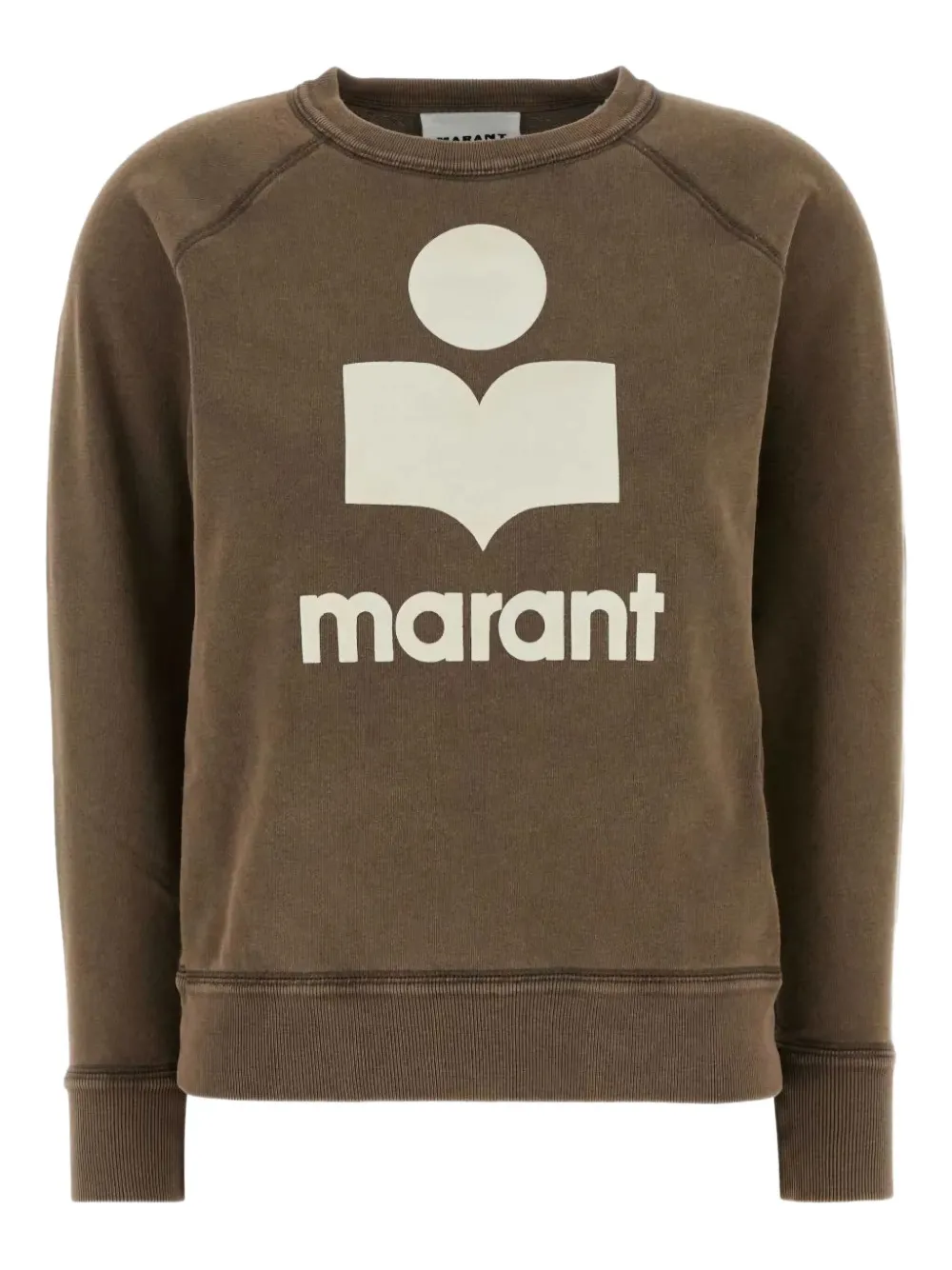 embroidered-logo cotton sweatshirt
