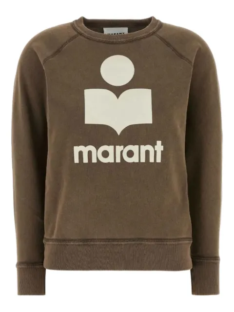 MARANT embroidered-logo cotton sweatshirt