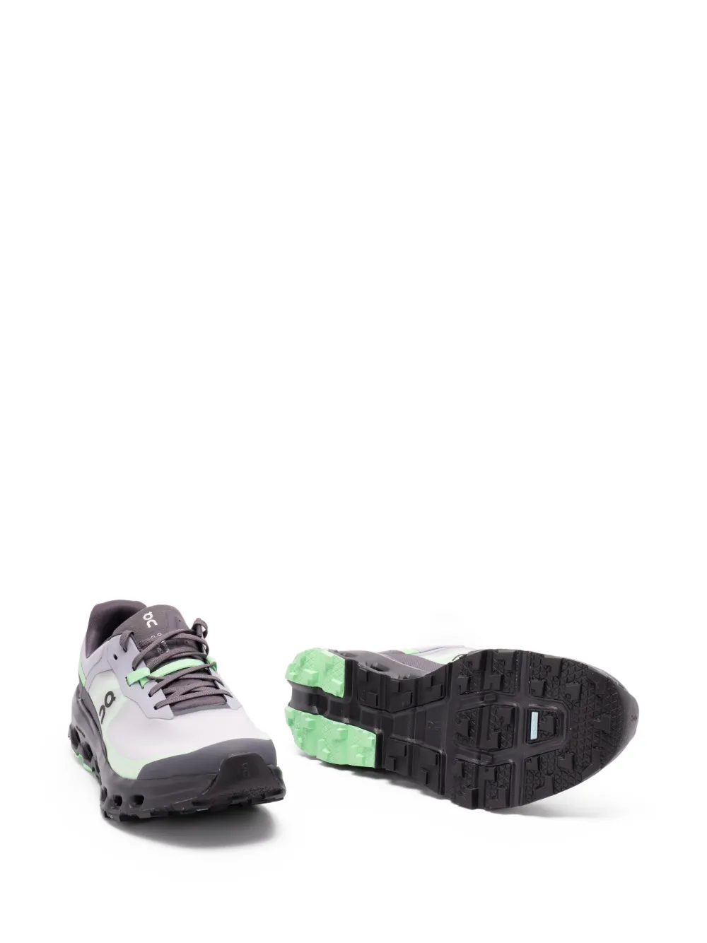 On Running logo-print sneakers Purple