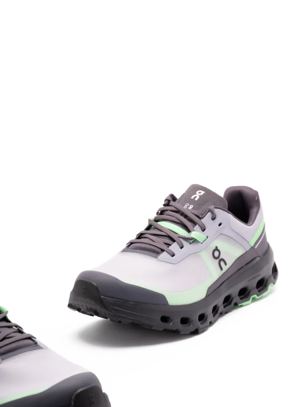 On Running logo-print sneakers Purple