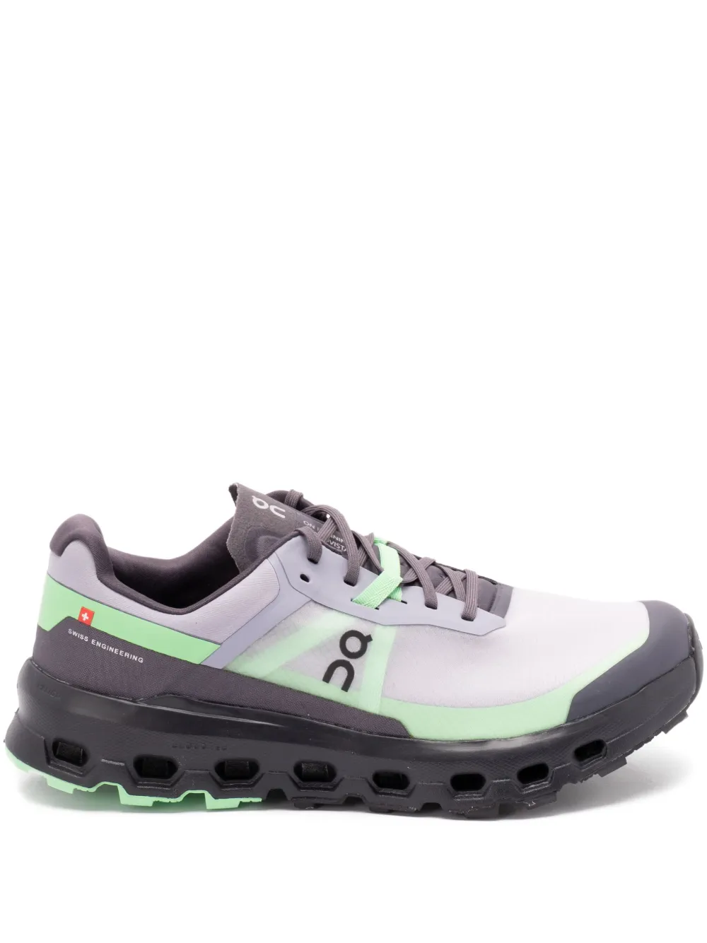 On Running logo-print sneakers Purple