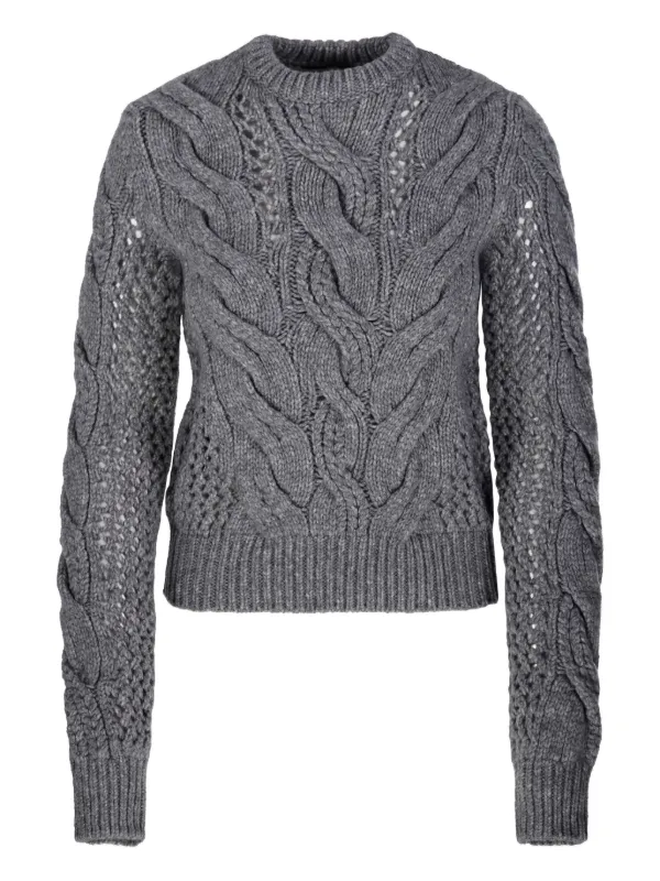 Sportmax Radio Jumper in Grey