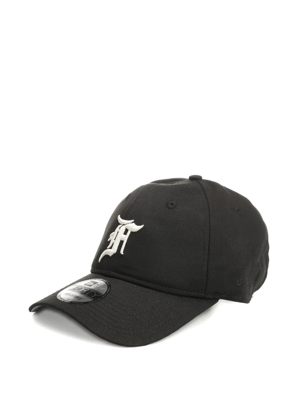 NEW ERA CAP embroidered-logo baseball cap Zwart