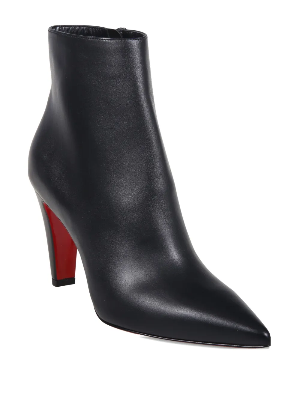 Christian Louboutin 85mm Vibella pointed-toe leather boots | Ankle Boots | Image 2