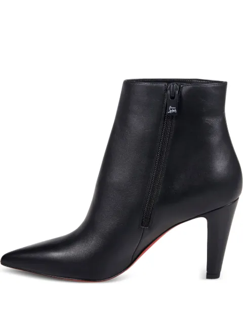 Christian Louboutin 85mm Vibella pointed-toe leather boots