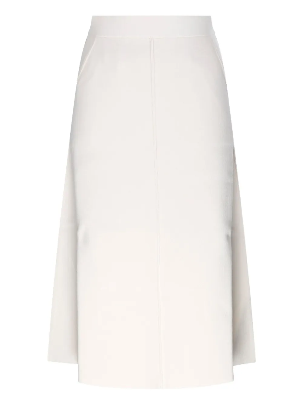 Max Mara Asymmetrische midi-rok Wit