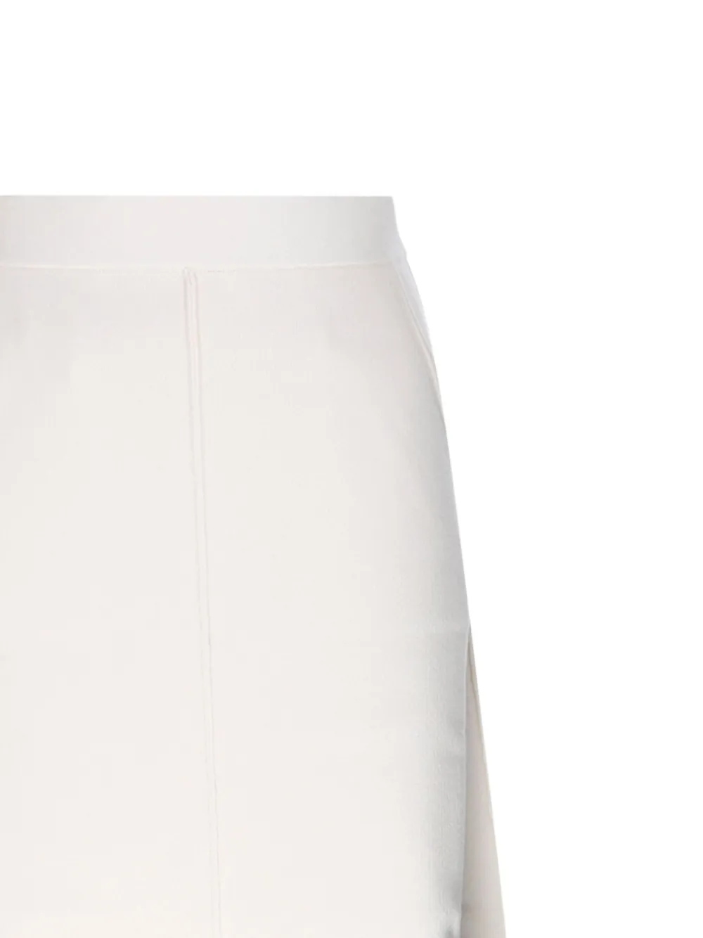 Max Mara Asymmetrische midi-rok Wit
