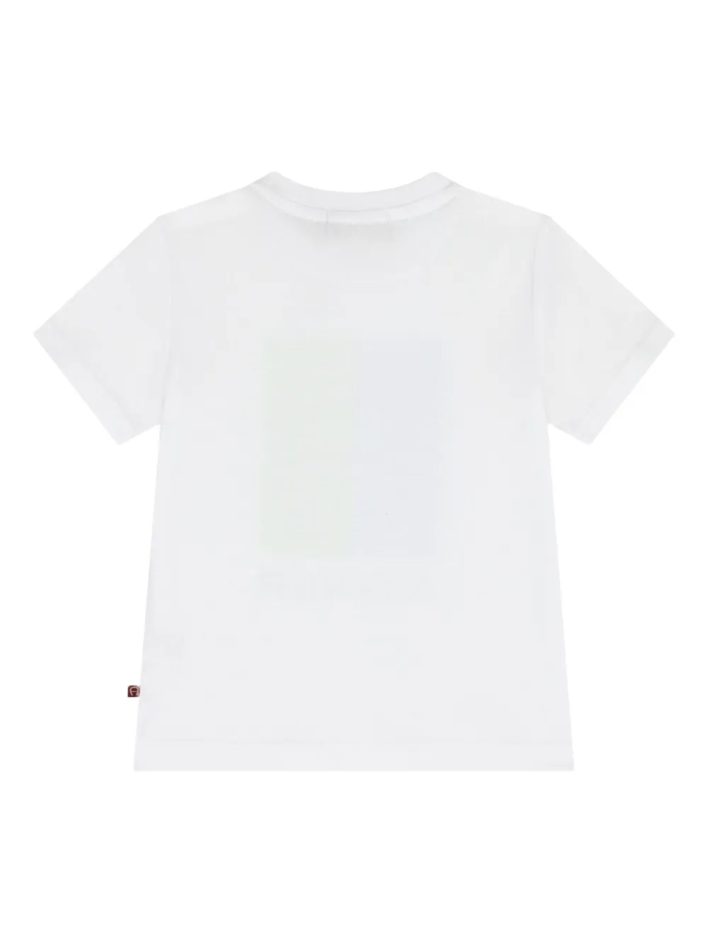 Aigner Kids T-shirt met logo Wit
