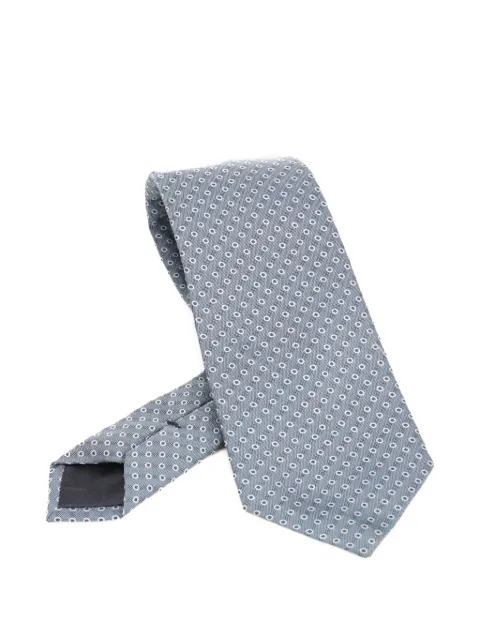 Giorgio Armani dot-pattern tie