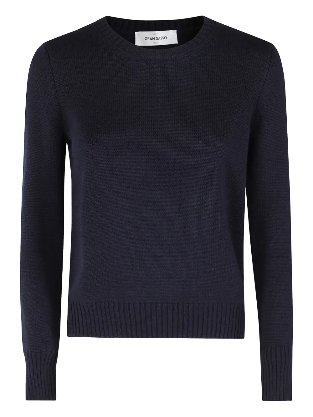Gran Sasso crew-neck wool sweater - Blu