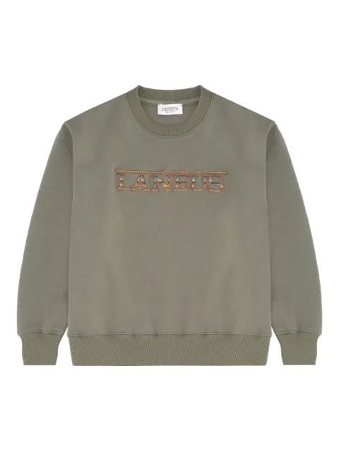 Laneus logo-patch sweatshirt