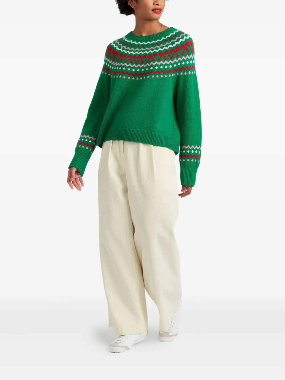 Chinti & Parker fairisle-pattern sweater | Knitted Sweaters | Image 2