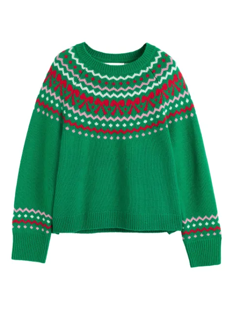 Chinti & Parker fairisle-pattern sweater