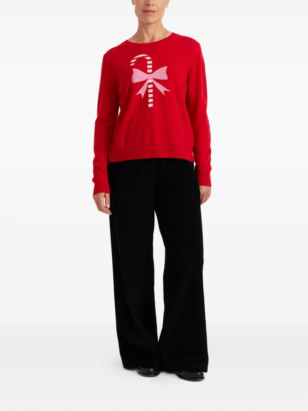 Chinti & Parker Candy Cane sweater | Knitted Sweaters | Image 2