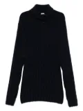 C.P. Company Pre-Owned 1990s ribbed turtleneck sweater - Blue