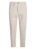 Lardini button-fly cotton jeans - Neutrals