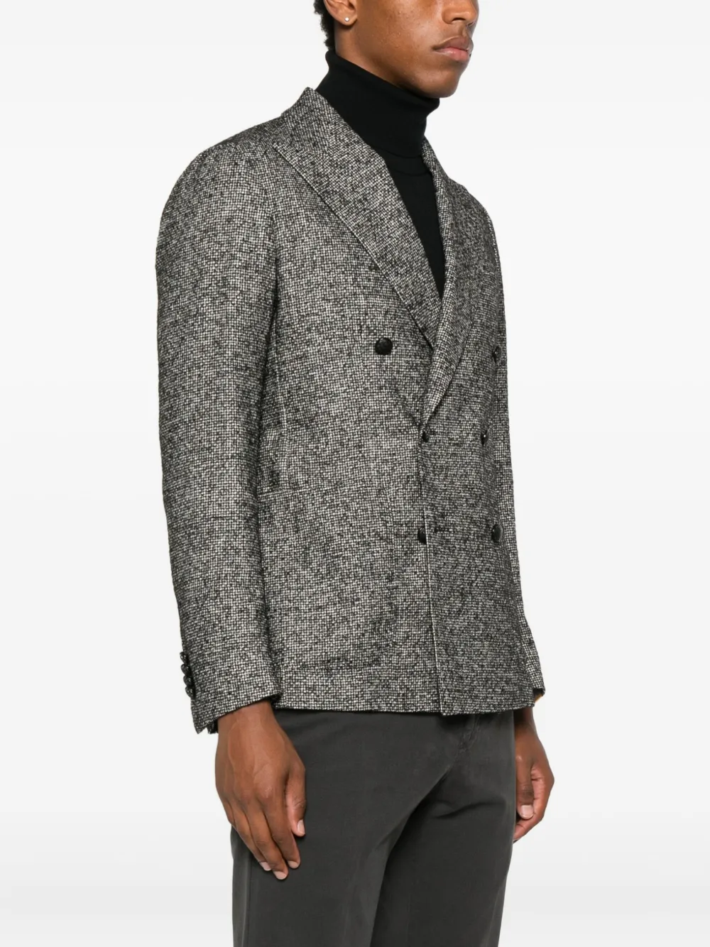 Tagliatore Blazer met dubbele rij knopen Grijs