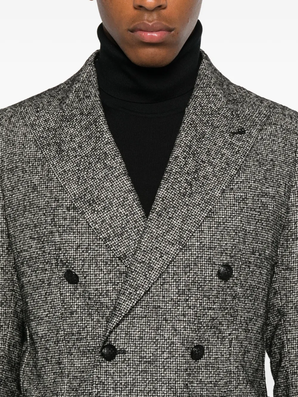Tagliatore Blazer met dubbele rij knopen Grijs