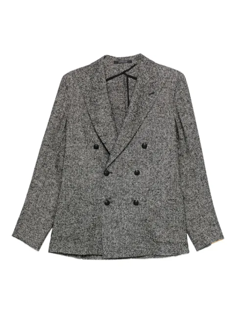 Tagliatore blazer texturizado con doble botonadura