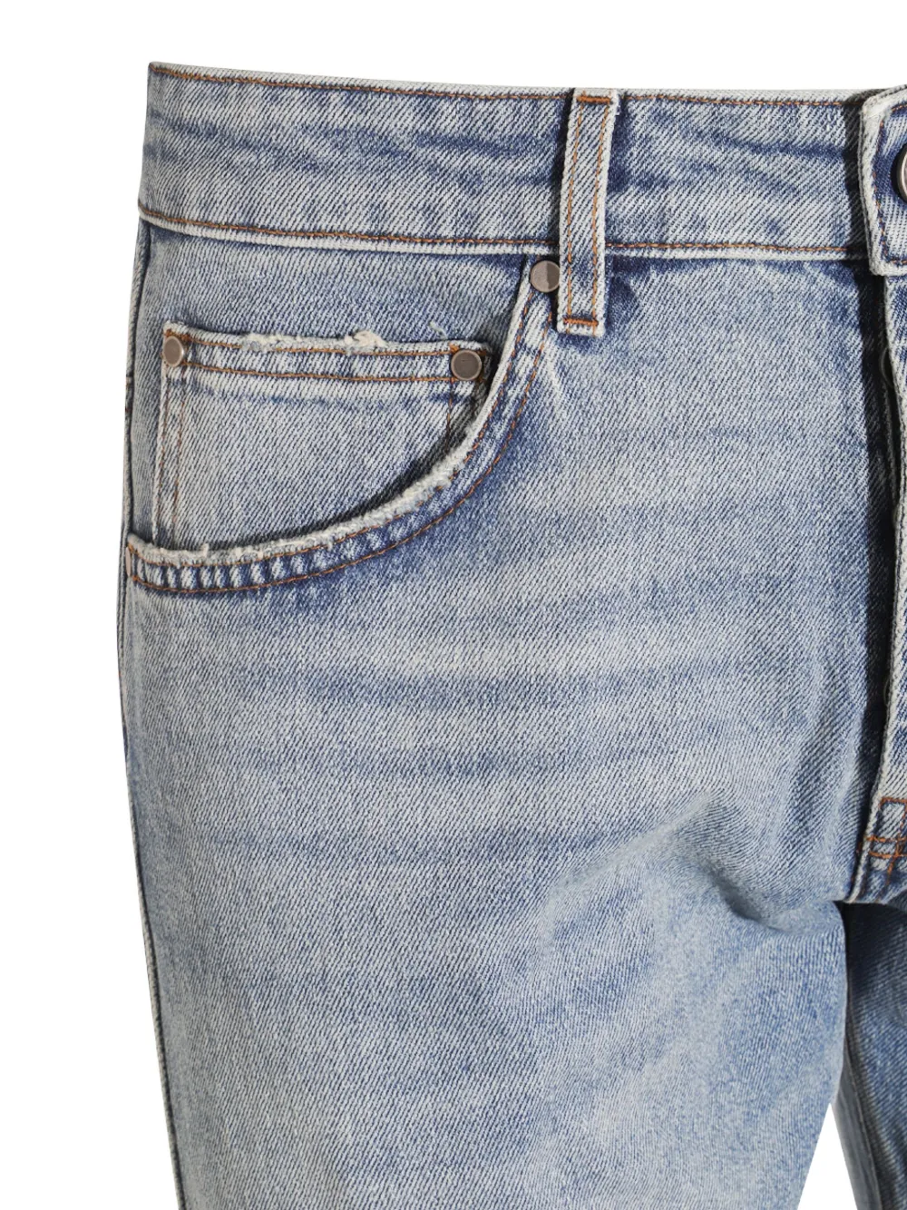 Lardini Jeans met vervaagd effect BLUE