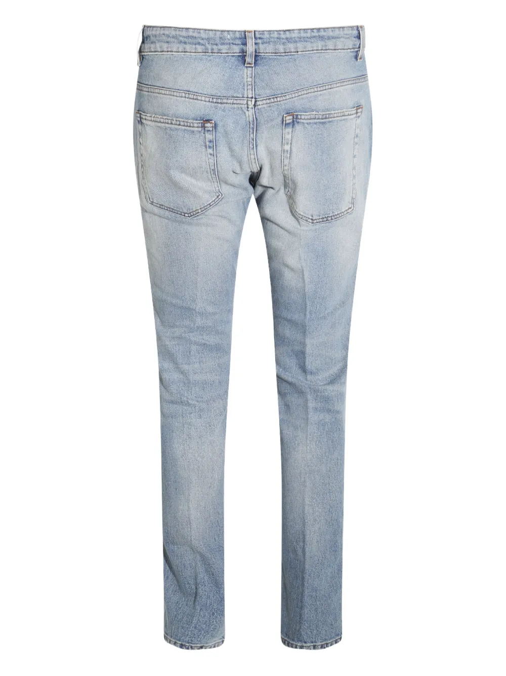 Lardini faded-wash jeans - BLUE