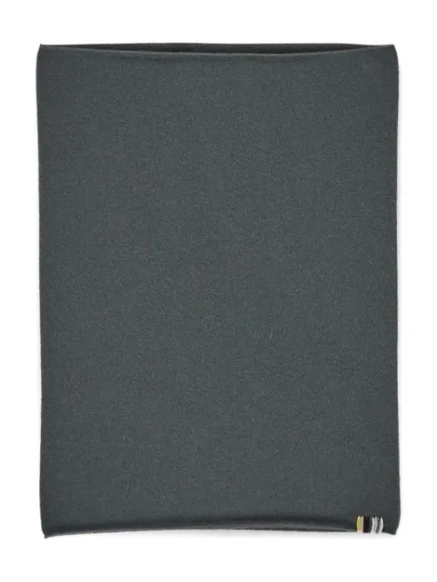 extreme cashmere striped-detail cashmere belt