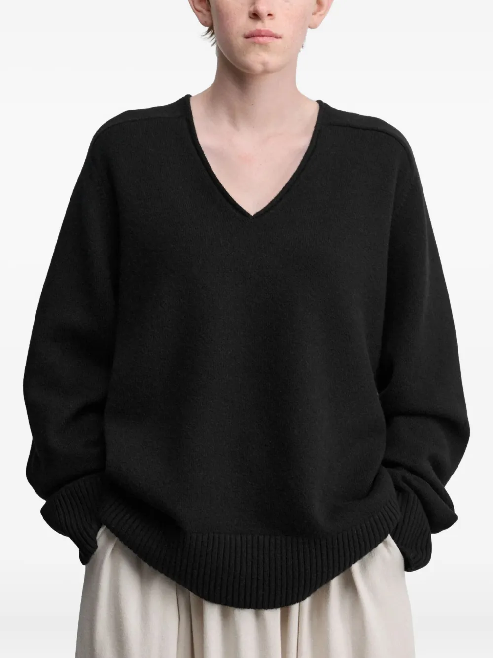 extreme cashmere Nº375 Patti trui Zwart