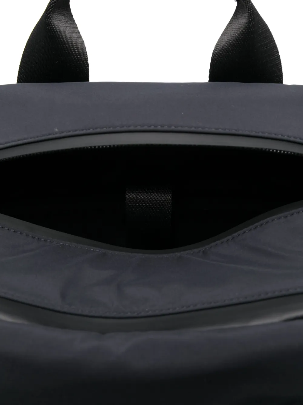 Emporio Armani panelled zip-fastening backpack Blauw