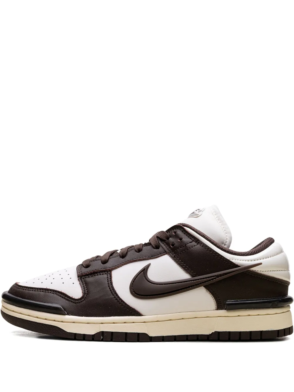 Nike Court Vision leather sneakers Black