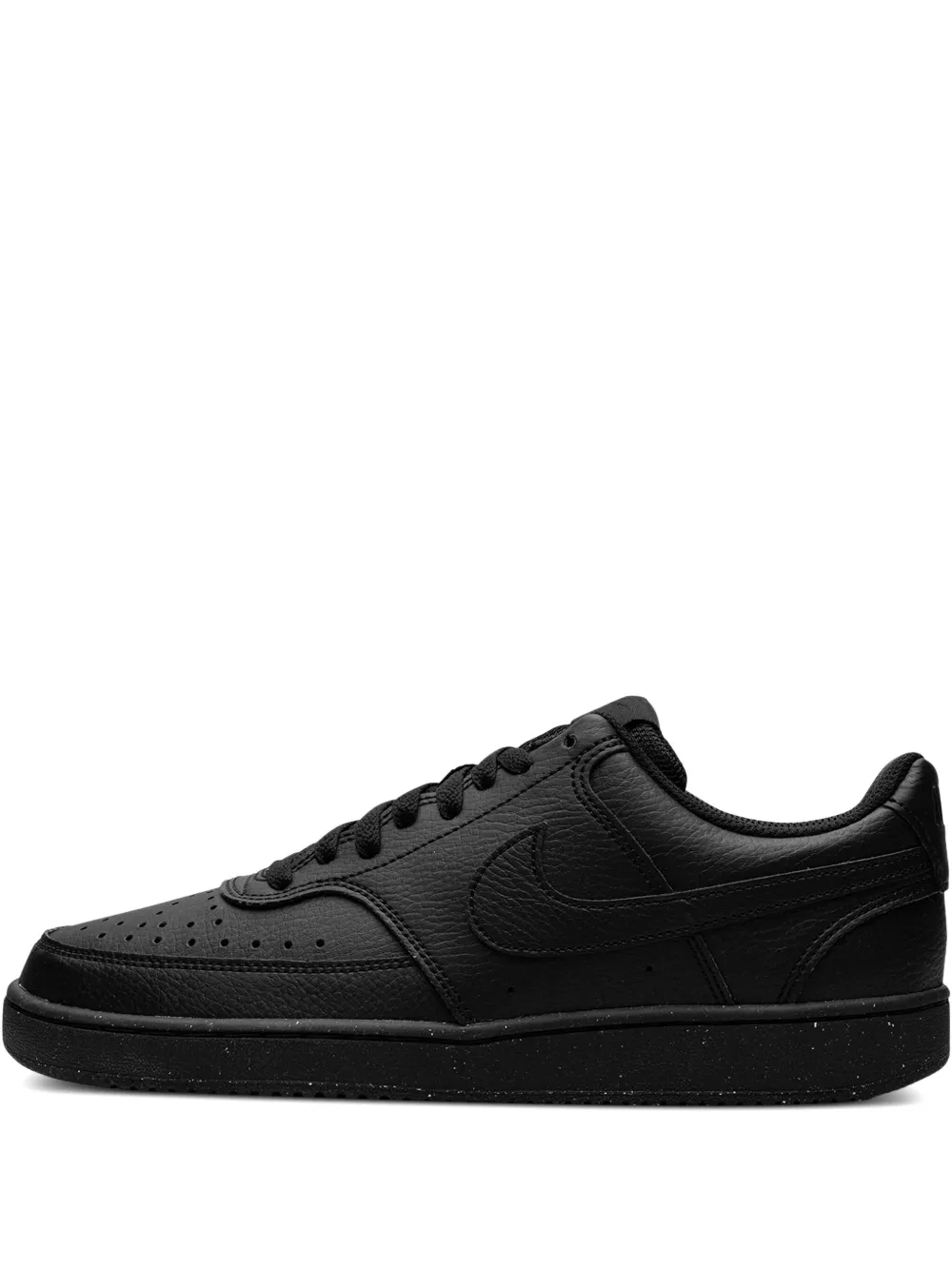 Nike Court Vision leren sneakers Zwart
