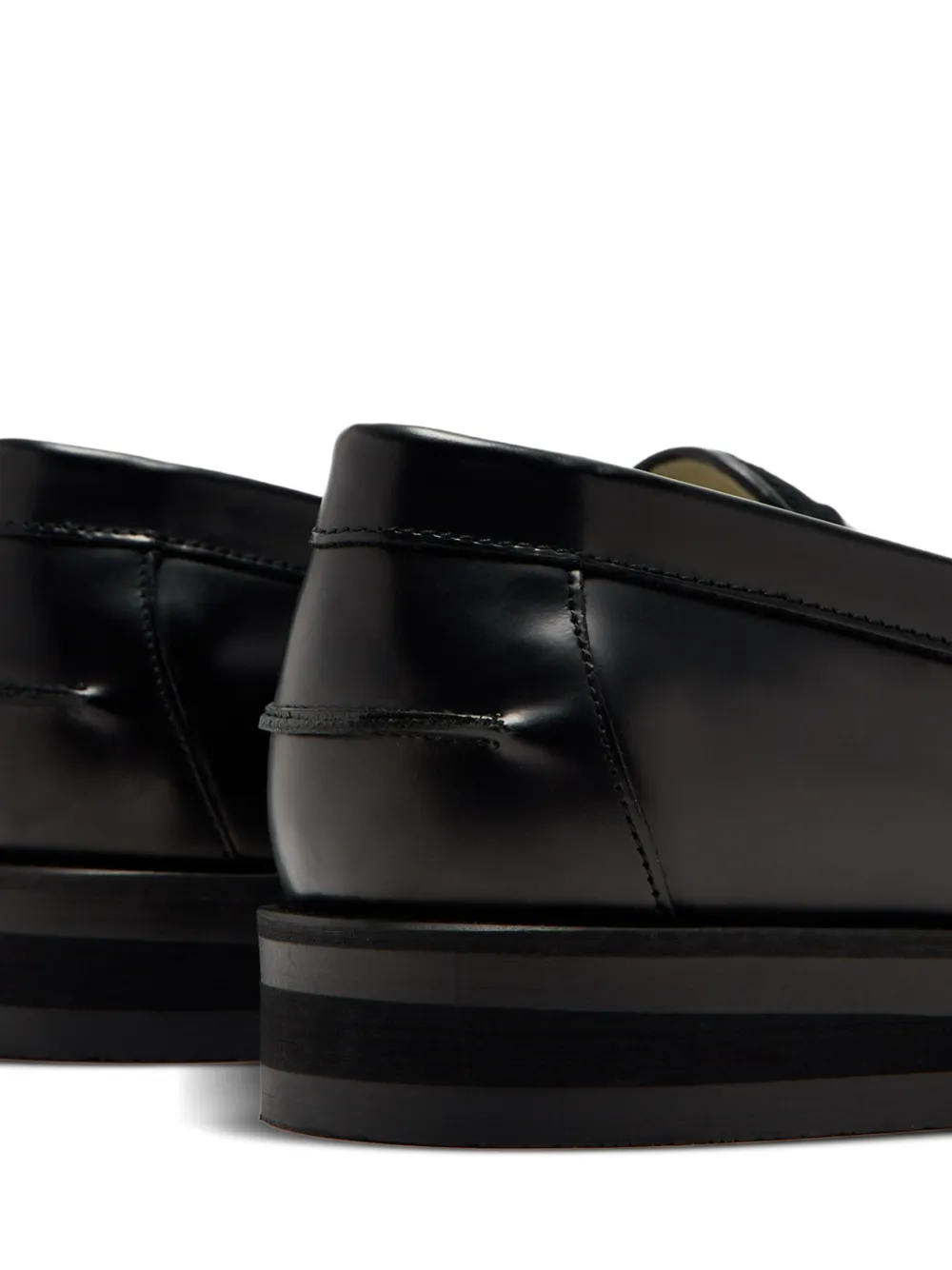 DUKE & DEXTER Wilde penny loafers Black